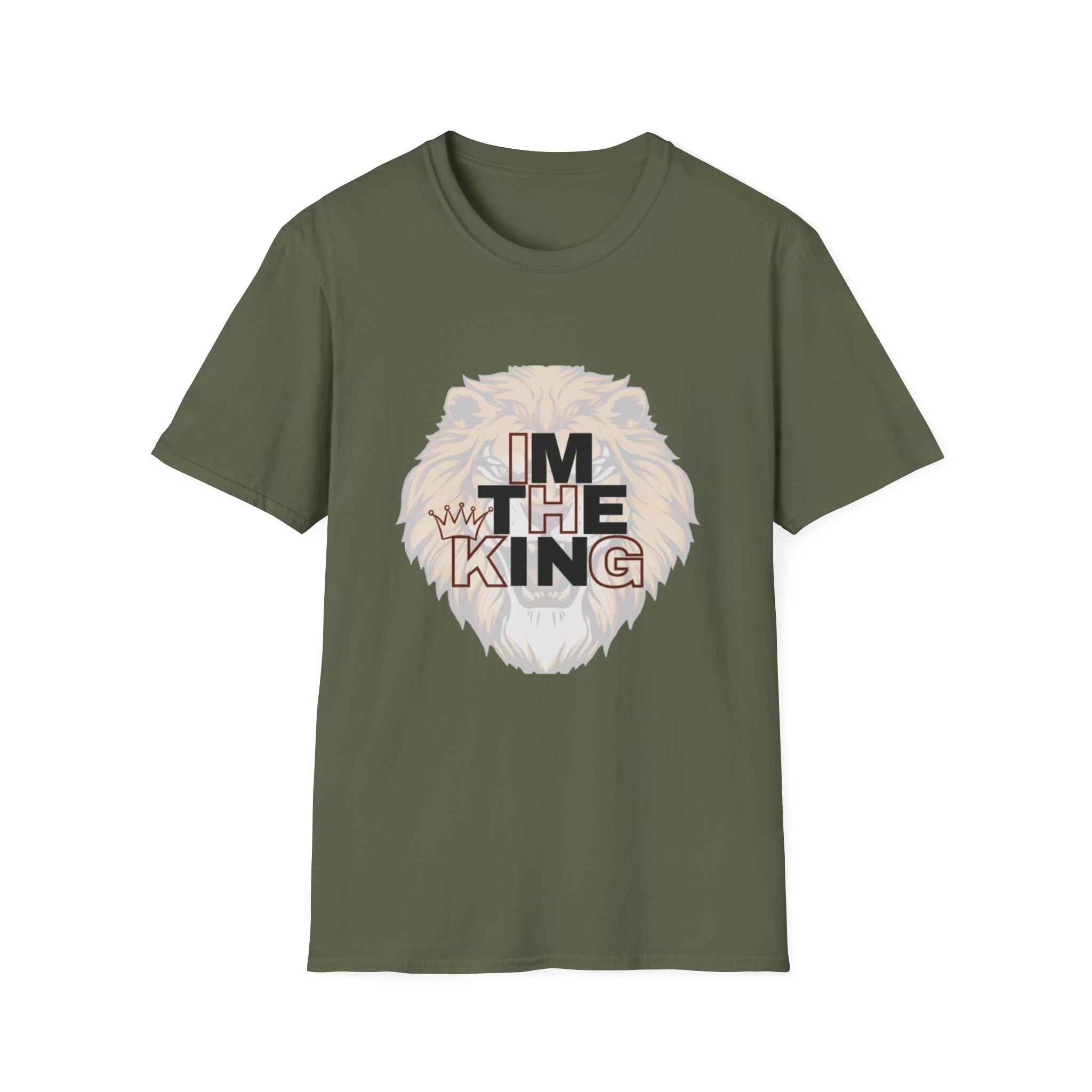 Royal Lion Unisex T-Shirt | I'm The King Design, Motivational Tee, Gift for Him/Her, Casual Wear, Birthday Present - Image 55