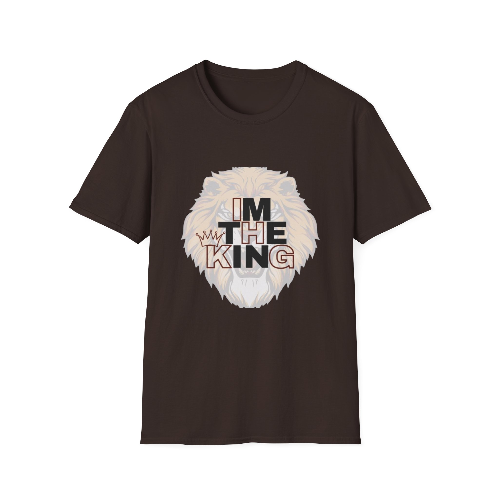 Royal Lion Unisex T-Shirt | I'm The King Design, Motivational Tee, Gift for Him/Her, Casual Wear, Birthday Present - Image 49