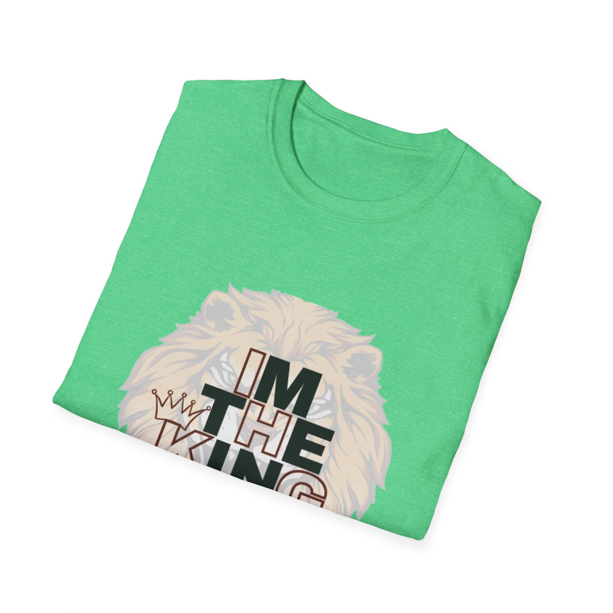 Royal Lion Unisex T-Shirt | I'm The King Design, Motivational Tee, Gift for Him/Her, Casual Wear, Birthday Present - Image 34