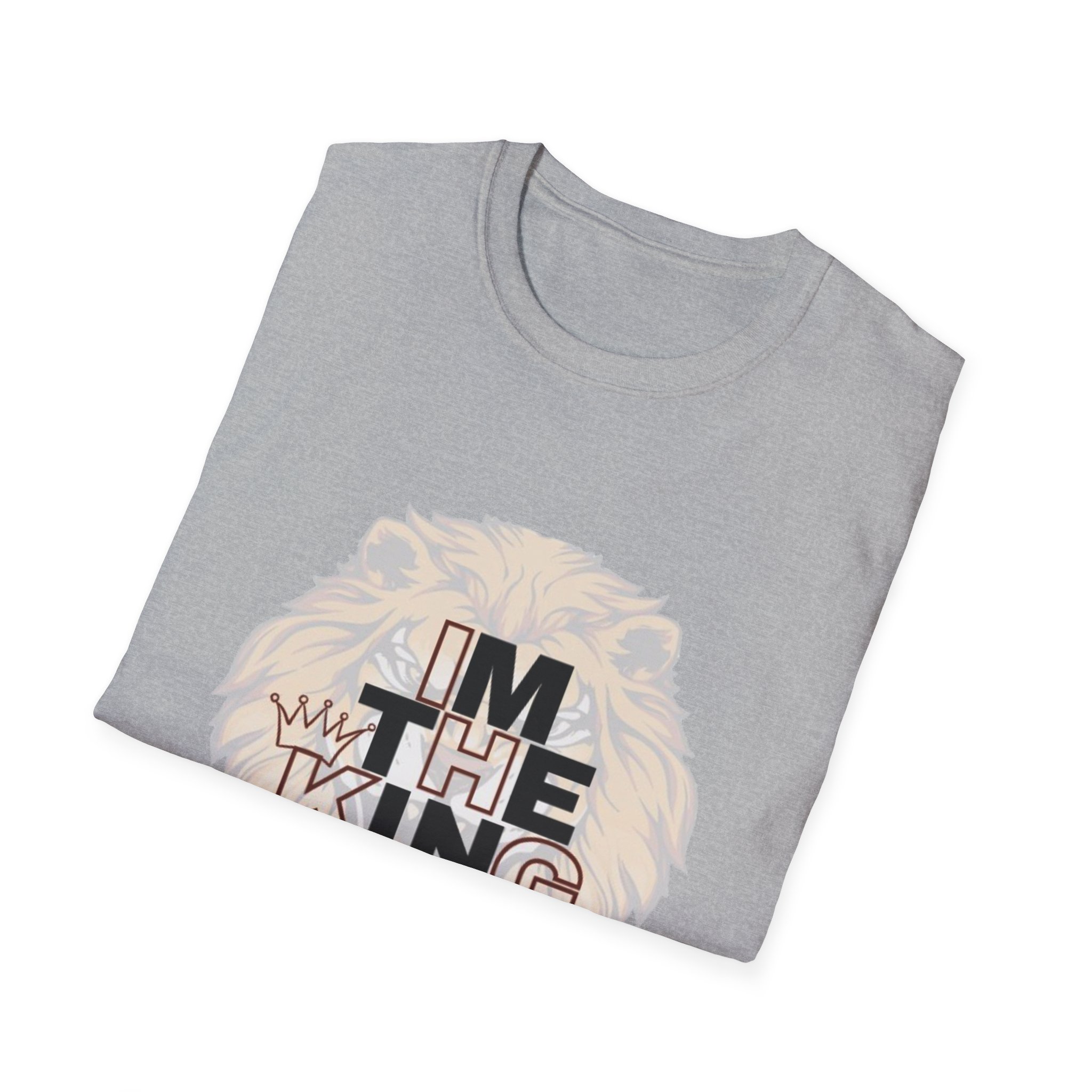 Royal Lion Unisex T-Shirt | I'm The King Design, Motivational Tee, Gift for Him/Her, Casual Wear, Birthday Present - Image 16