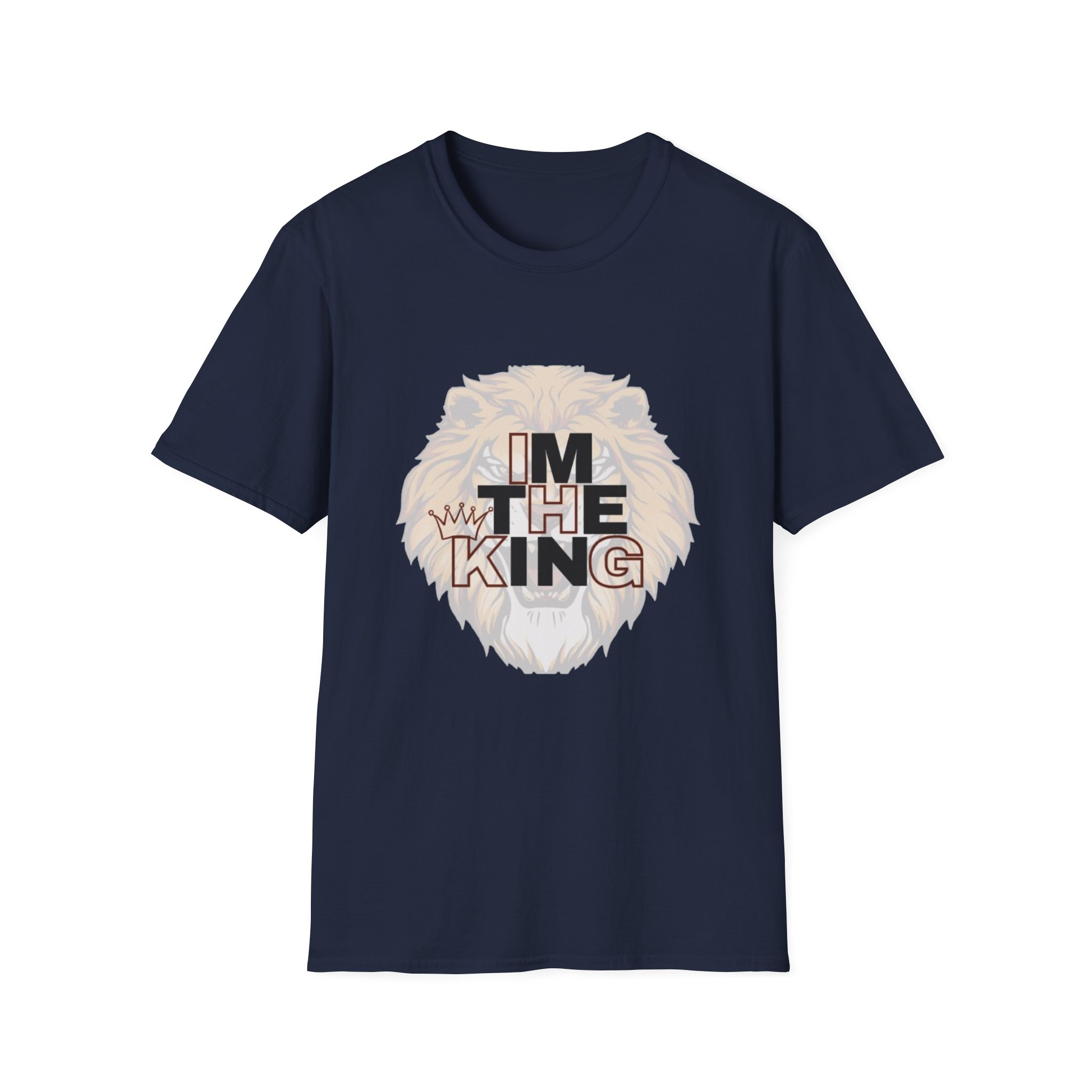 Royal Lion Unisex T-Shirt | I'm The King Design, Motivational Tee, Gift for Him/Her, Casual Wear, Birthday Present - Image 67