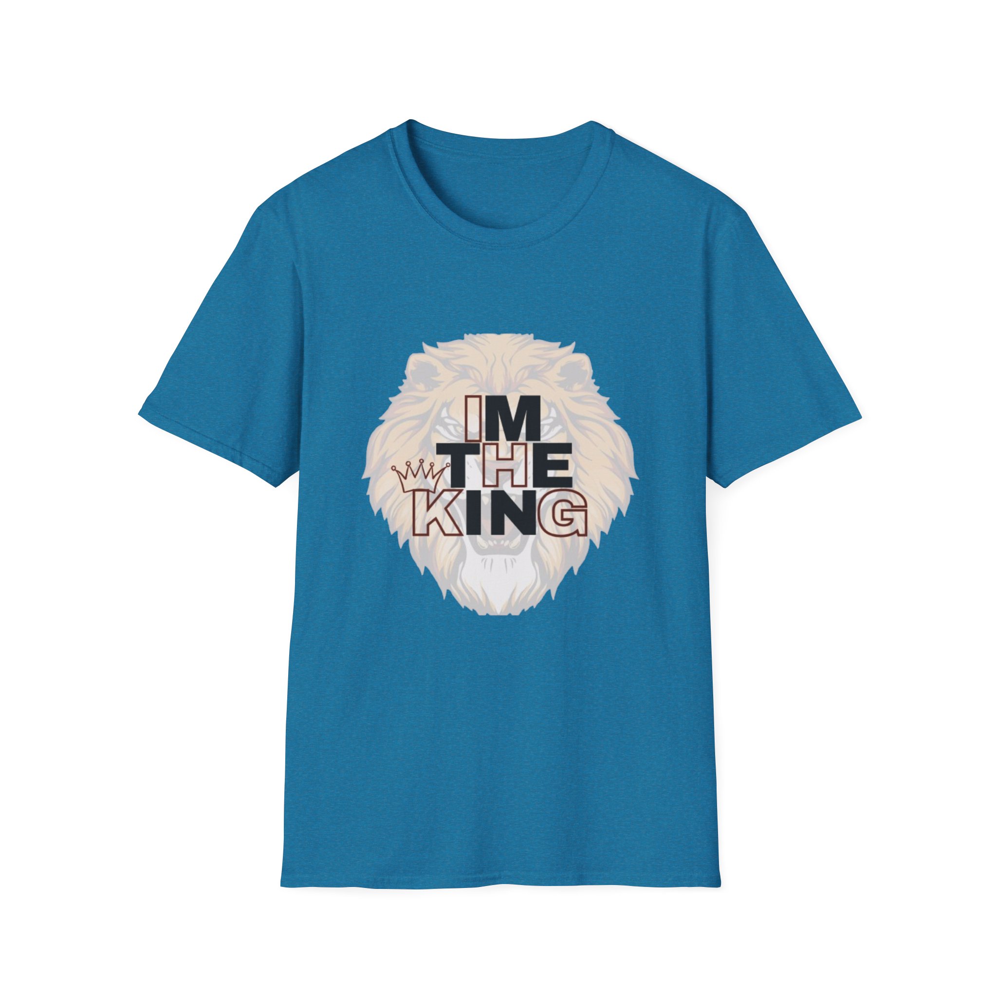 Royal Lion Unisex T-Shirt | I'm The King Design, Motivational Tee, Gift for Him/Her, Casual Wear, Birthday Present - Image 37