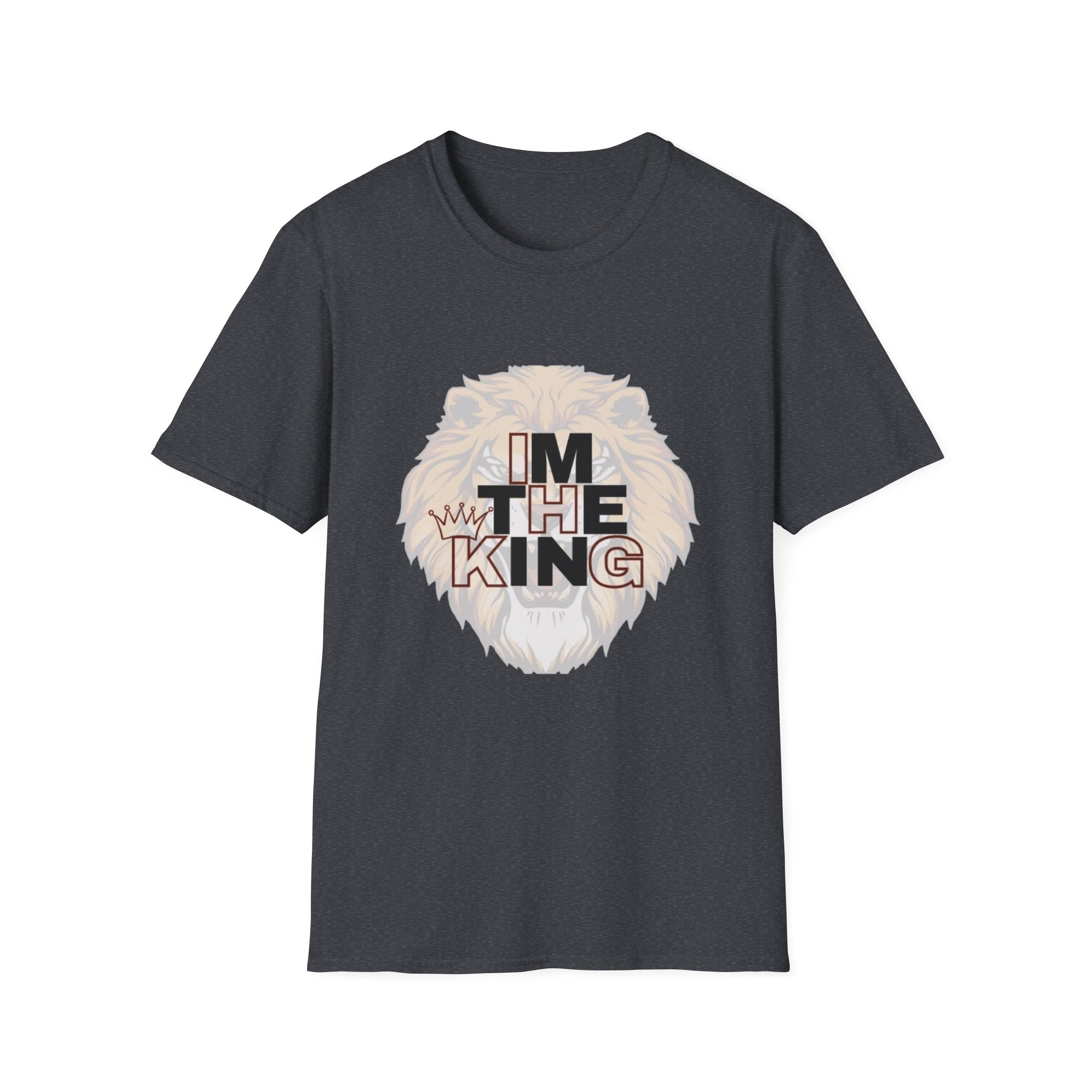 Royal Lion Unisex T-Shirt | I'm The King Design, Motivational Tee, Gift for Him/Her, Casual Wear, Birthday Present - Image 61