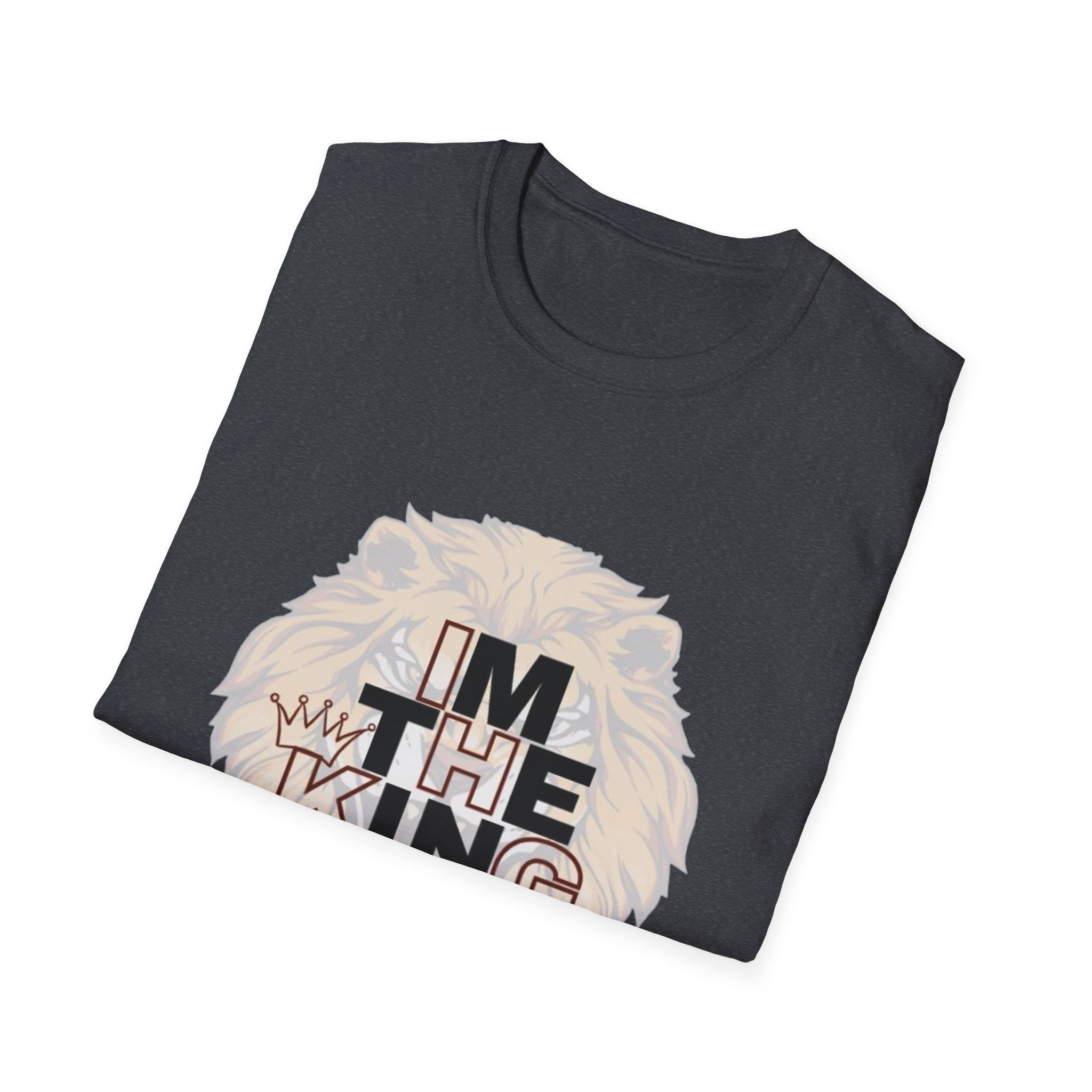 Royal Lion Unisex T-Shirt | I'm The King Design, Motivational Tee, Gift for Him/Her, Casual Wear, Birthday Present - Image 64