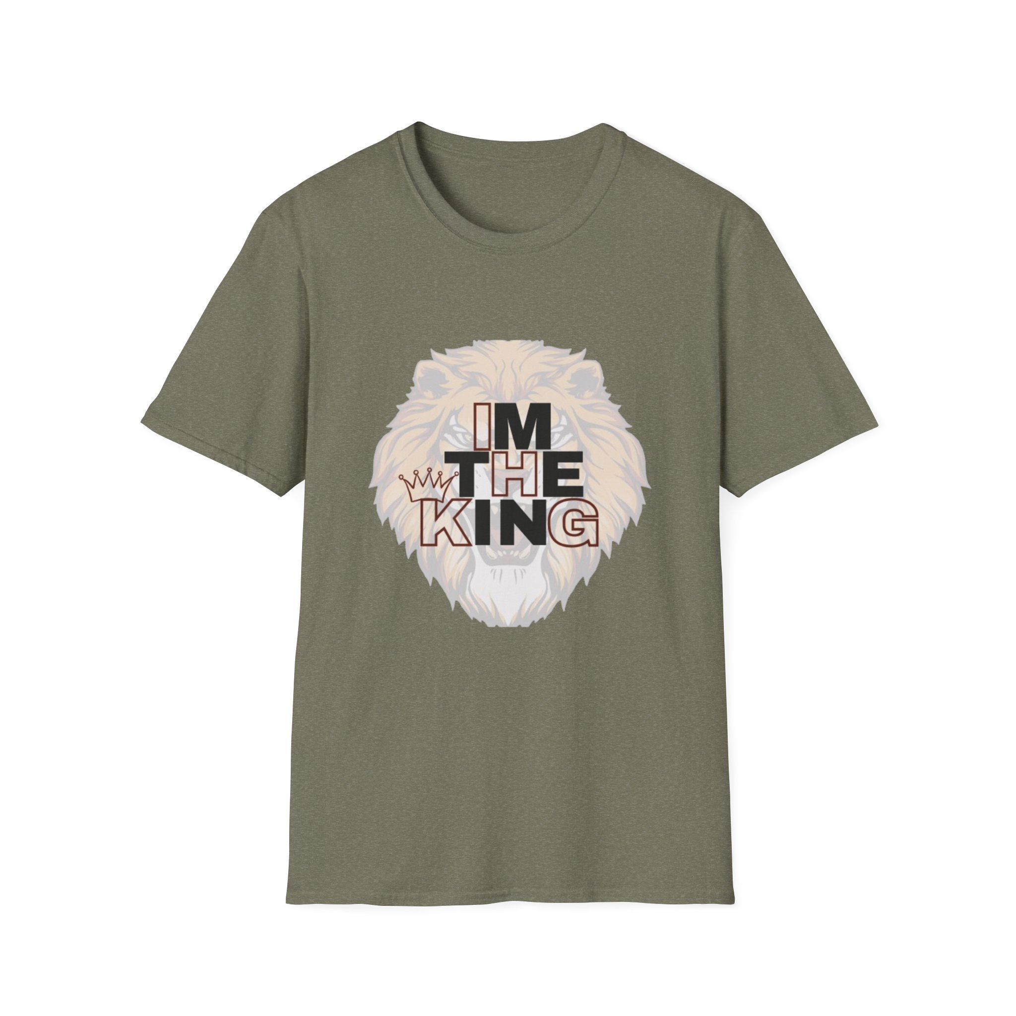 Royal Lion Unisex T-Shirt | I'm The King Design, Motivational Tee, Gift for Him/Her, Casual Wear, Birthday Present - Image 19