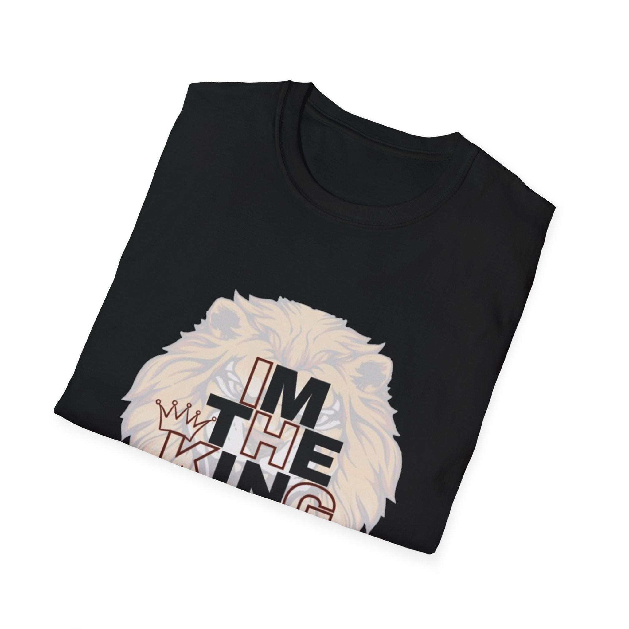 Royal Lion Unisex T-Shirt | I'm The King Design, Motivational Tee, Gift for Him/Her, Casual Wear, Birthday Present - Image 46
